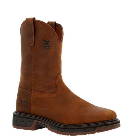 Men's Georgia 10" Pull-On Boot (Brown)