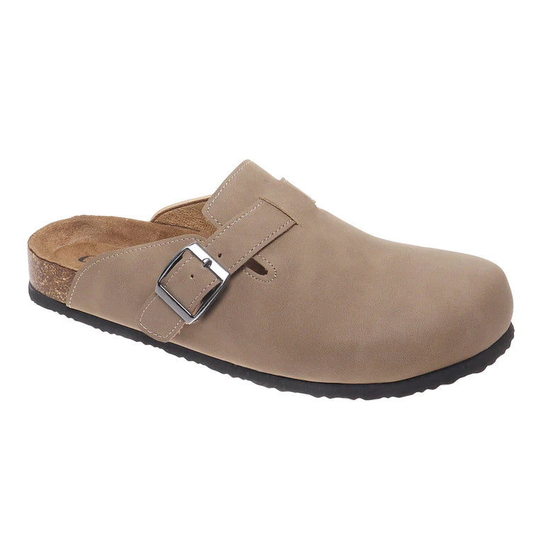 Bria Clog Slide (Taupe)