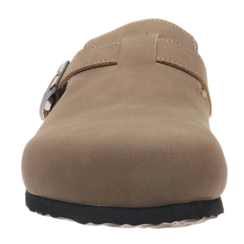 Bria Clog Slide (Taupe)