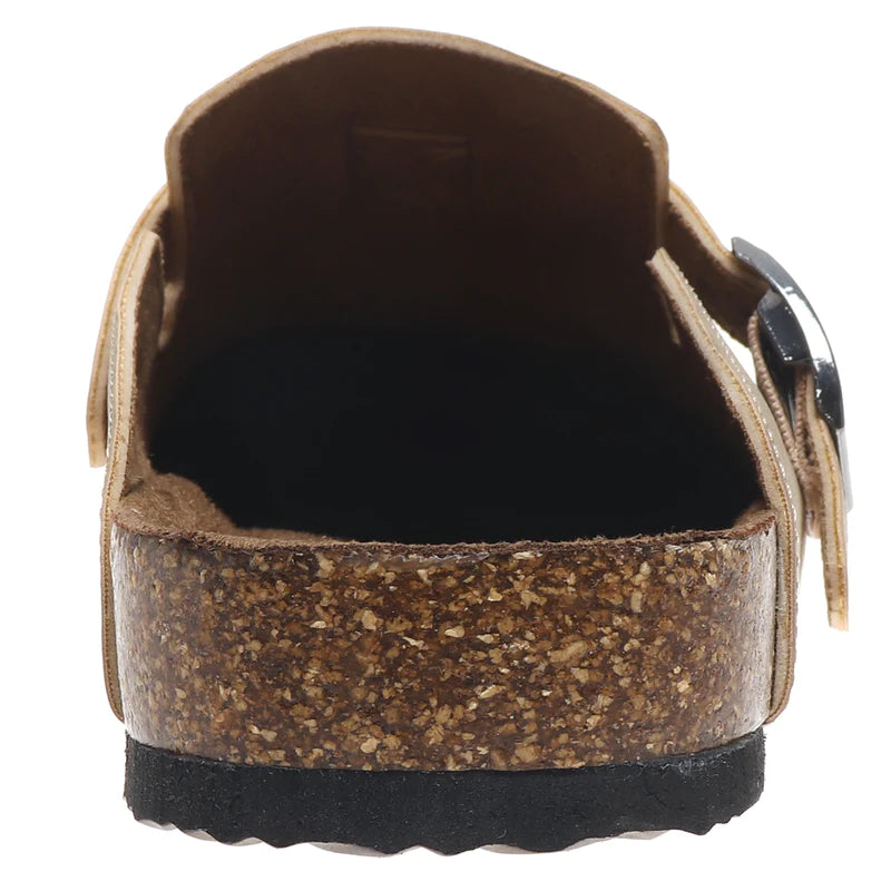 Bria Clog Slide (Taupe)