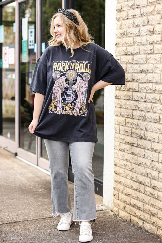 Rock and Roll Tee (Black)