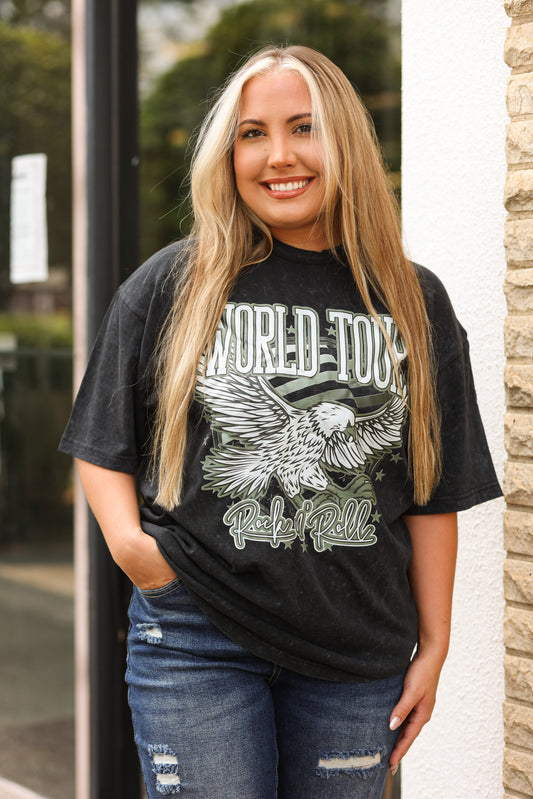 World Tour Rock and Roll Tee