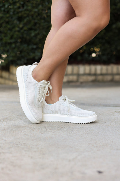 Steve Madden Charlie Sneaker (Beige)