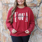 U of A Corded Sweatshirt