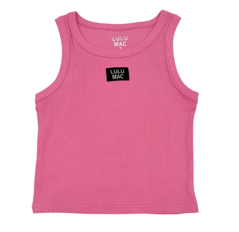 Girlie Girl LULU MAC Solid Patch Tank