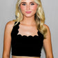 Juniors' Pretty Follies Scallop Active Top