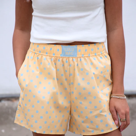 Girlie Girl LULU MAC Polka Dot Short