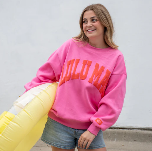 Girlie Girl LULU MAC Puff Sweatshirt