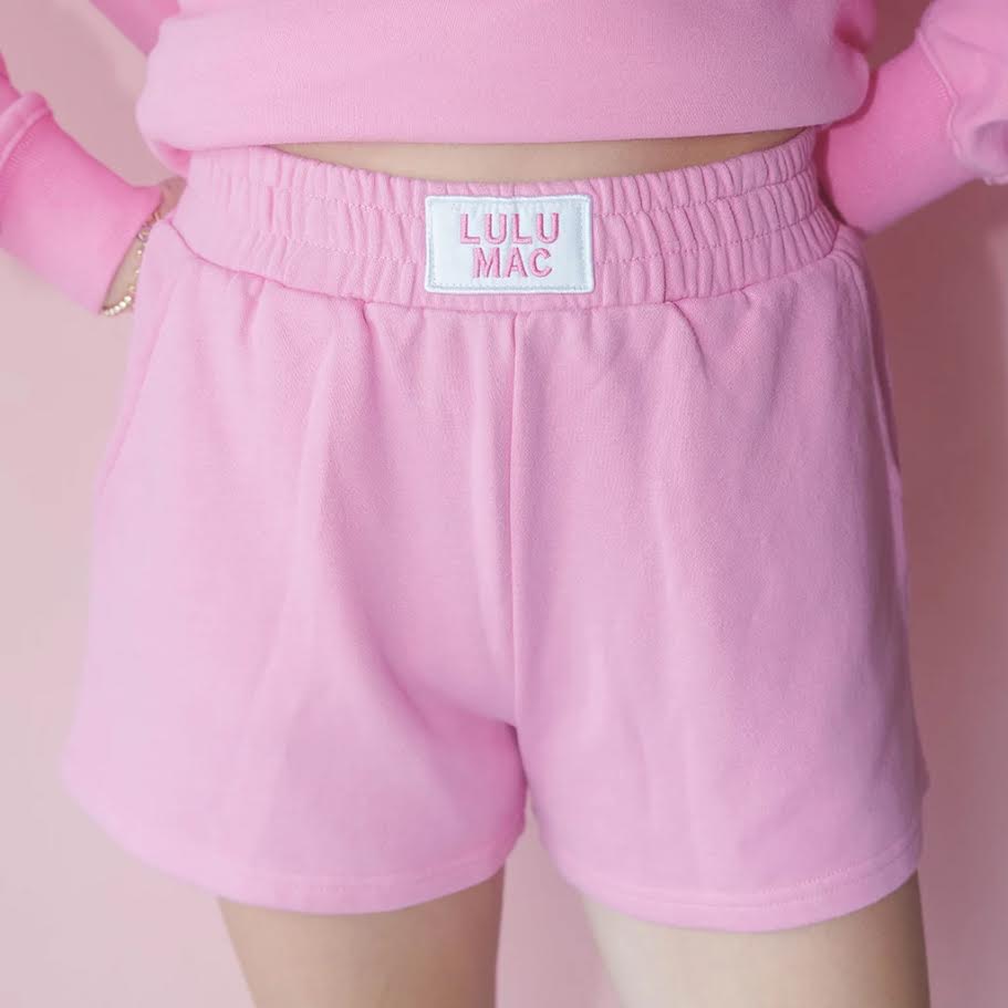 GIRLIE GIRL LULU MAC TERRY CLOTH SHORT