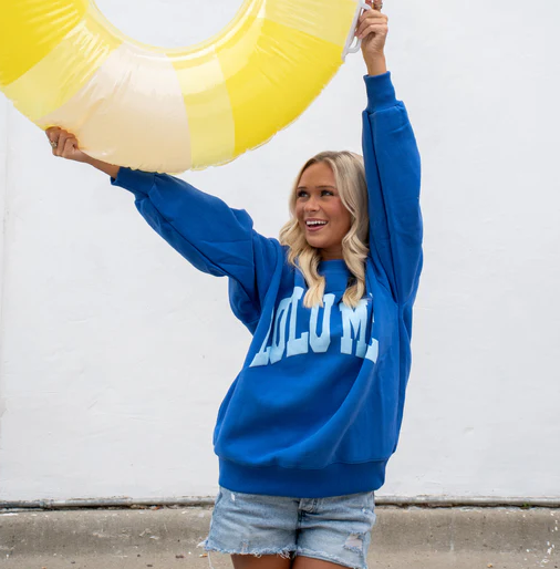 Girlie Girl LULU MAC Puff Sweatshirt