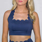 Juniors' Pretty Follies Scallop Active Top