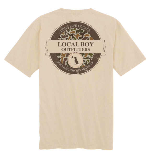 Men's Local Boy Outfitters Vintage Sphere T-Shirt (Latte)