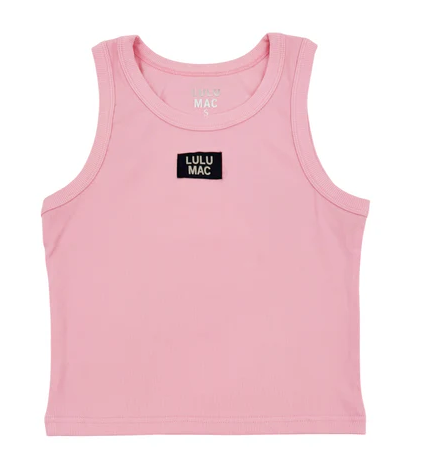 Girlie Girl LULU MAC Solid Patch Tank