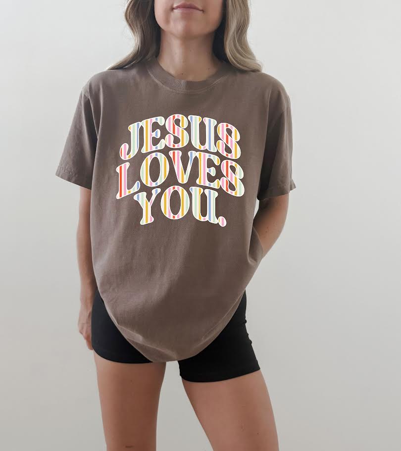 Dash Forward Jesus Loves You SS Tee