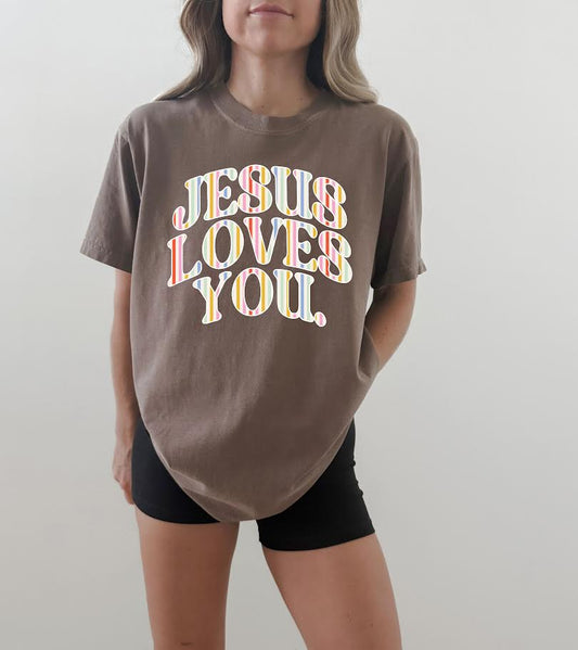 Dash Forward Jesus Loves You SS Tee