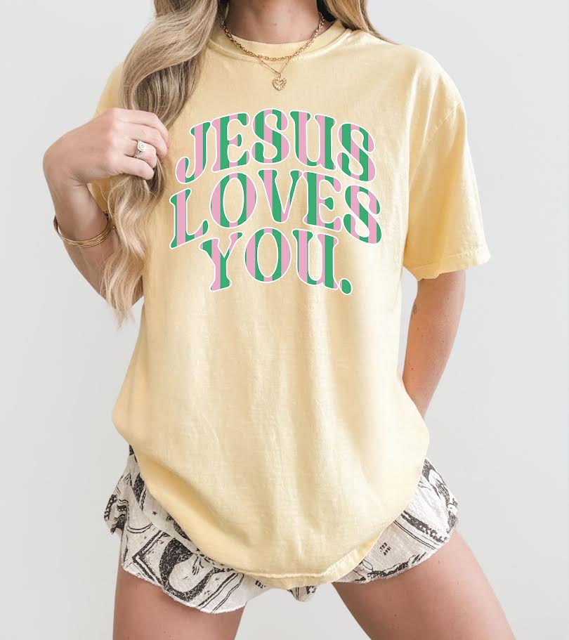 Dash Forward Jesus Loves You SS Tee