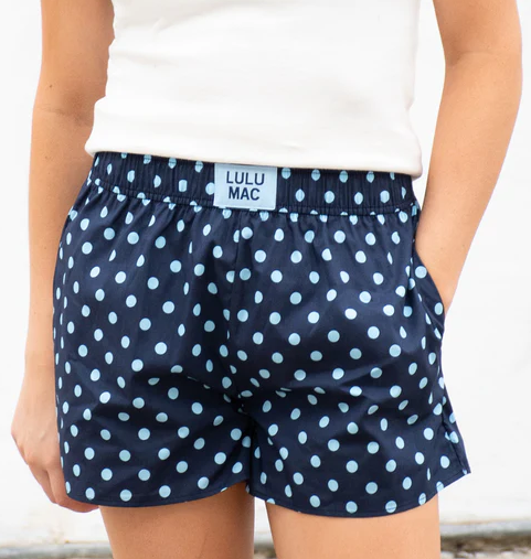 Girlie Girl LULU MAC Polka Dot Short