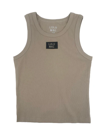 Girlie Girl LULU MAC Solid Patch Tank