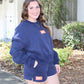 WAR EAGLE Patch Gameday Sweat Short (Navy/Orange)
