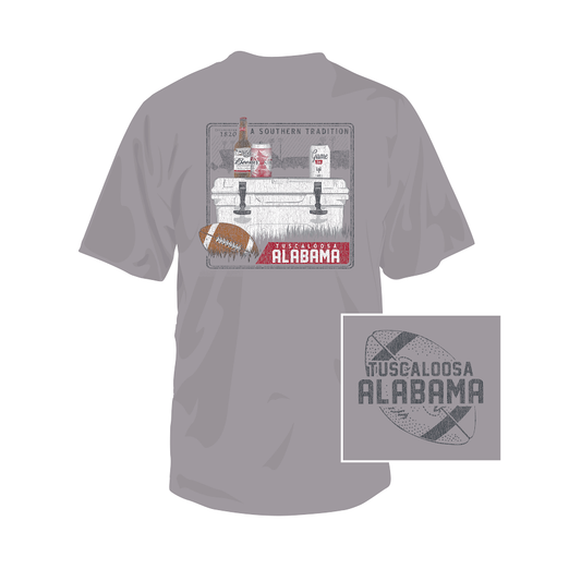 Southern Fried Cotton Auburn "A Southern Tradition" SS (Granite)