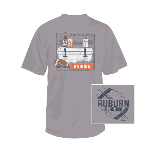 Southern Fried Cotton Auburn "A Southern Tradition" SS (Graphite Heather)