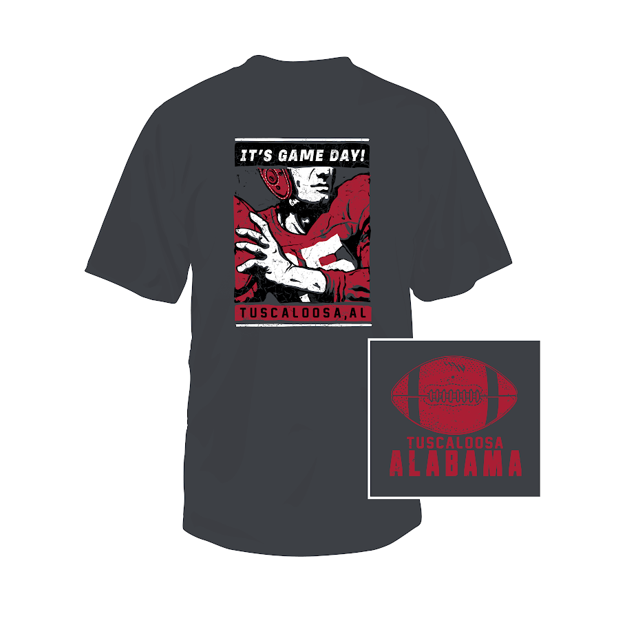 Southern Fried Cotton Alabama QB1 SS (Granite)