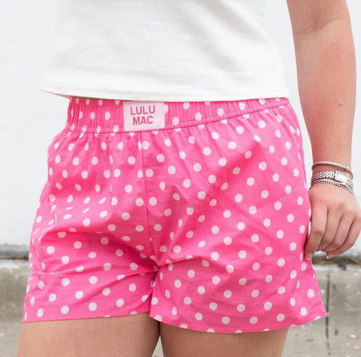 Girlie Girl LULU MAC Polka Dot Short