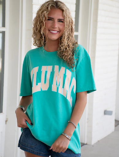 Girlie Girl LULU MAC Stripe Comfort Colors Tee
