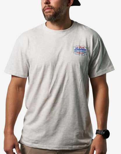 Men's Burlebo Mountain Range S/S Tee (Ash Grey)