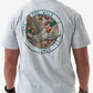 Men's Burlebo Camo Mallard Duck S/S Tee (Ash Grey)