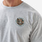 Men's Burlebo Camo Mallard Duck S/S Tee (Ash Grey)
