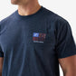 Men's Burlebo Fishing USA S/S Tee (Navy)