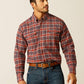 Men's Rebar Flannel DuraStretch Work Shirt (Burnt Henna)