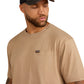 Men's Ariat Rebar Cotton Strong Standard Pocket T-Shirt (Greige)
