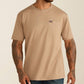 Men's Ariat Rebar Cotton Strong Standard Pocket T-Shirt (Greige)
