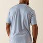 Men's Ariat Rebar Cotton Strong Standard Pocket T-Shirt (Washed Rain Heather)