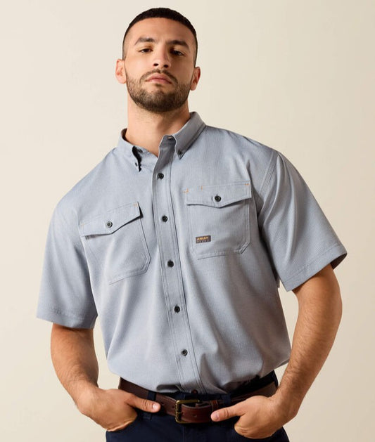 Men's Ariat Rebar Made Tough VentTEK Durastretch Work Shirt