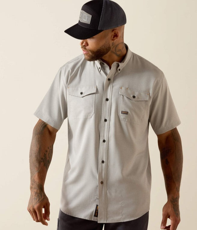Men's Ariat Rebar Made Tough VentTEK Durastretch Work Shirt