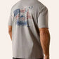 Men's Ariat Rebar Strong Dawg T-Shirt (Heather Gray)
