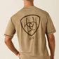 Men's Ariat Rebar Heat Fighter Tool T-Shirt (Greige)