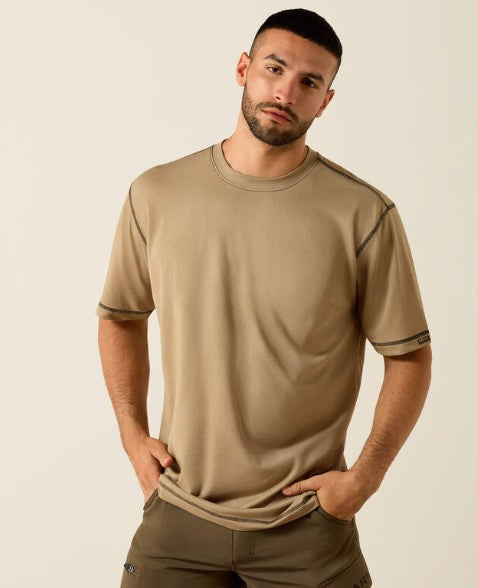 Men's Ariat Rebar Heat Fighter Tool T-Shirt (Greige)