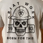 Men's Ariat Cotton Strong Hardhead T-Shirt (Limestone)