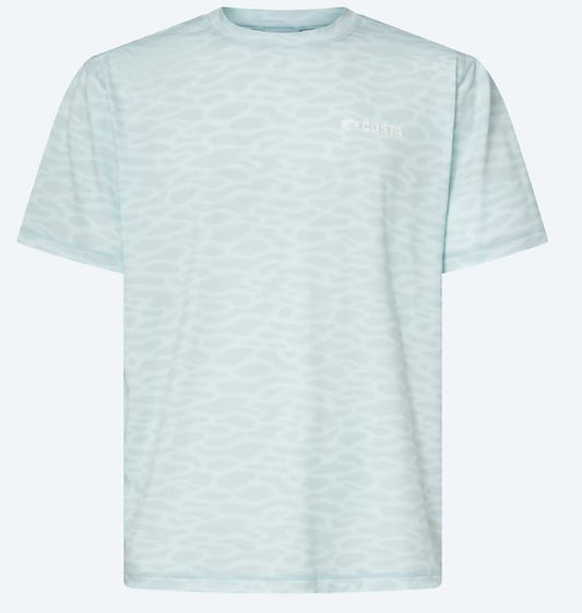 Men's Costa Voyager Crew S/S (Waterprint Arctic Blue)