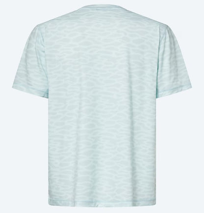 Men's Costa Voyager Crew S/S (Waterprint Arctic Blue)