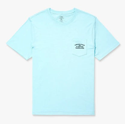 Men's Aftco Fairwaves Trailer SS Pocket T-Shirt