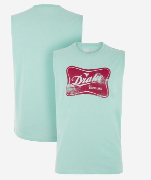 Men's Drake Lifestyle Drake Sleeveless Waterfowl T-Shirt