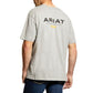 Men's Ariat Rebar Cotton Strong T-Shirt (Heather Grey)