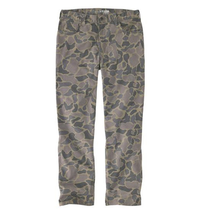 Men's Carhartt Relaxed Straight Rigby Pant (Khaki Vintage Camo)