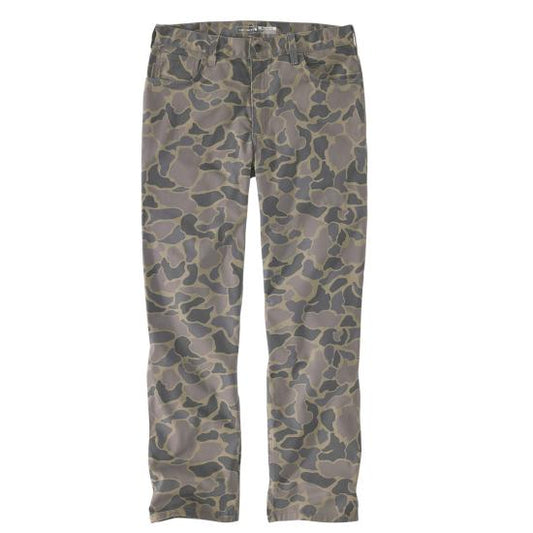 Men's Carhartt Relaxed Straight Rigby Pant (Khaki Vintage Camo)