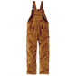 Men's Carhartt Iconic R01 Duck Bib Overall (Carhartt Brown)